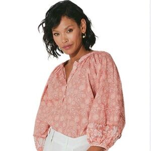 Cleobella Coral Paisley Blouse